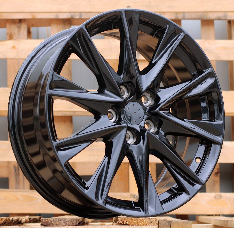 ALU PLATIŠČA R18x7.5 5X114.3 ET 45 67.1 I1102 Black (BL) For MAZDA (P2) 7.5x18 ET45 5x114.3