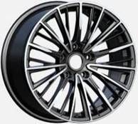 ALU PLATIŠČA R17x7.5 5X114.3 ET 35 73.1 FBX042 Black Polished (MB) For TOYOT (Z5) (HYBRID FORGED) 7.5x17 ET35 5x114.3