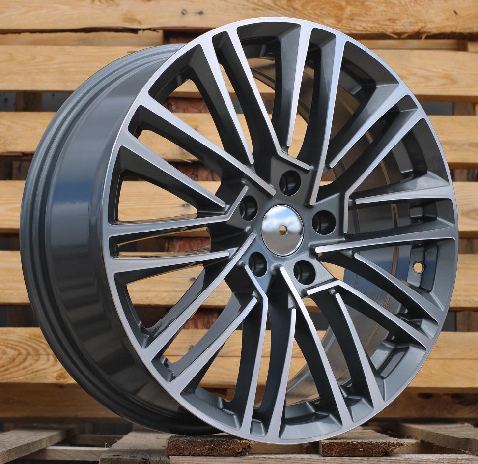 ALU PLATIŠČA R18x7.5 5X112 ET 48 57.1 Y1191 Grey Polished (MG) For SKODA (K4) 7.5x18 ET48 5x112