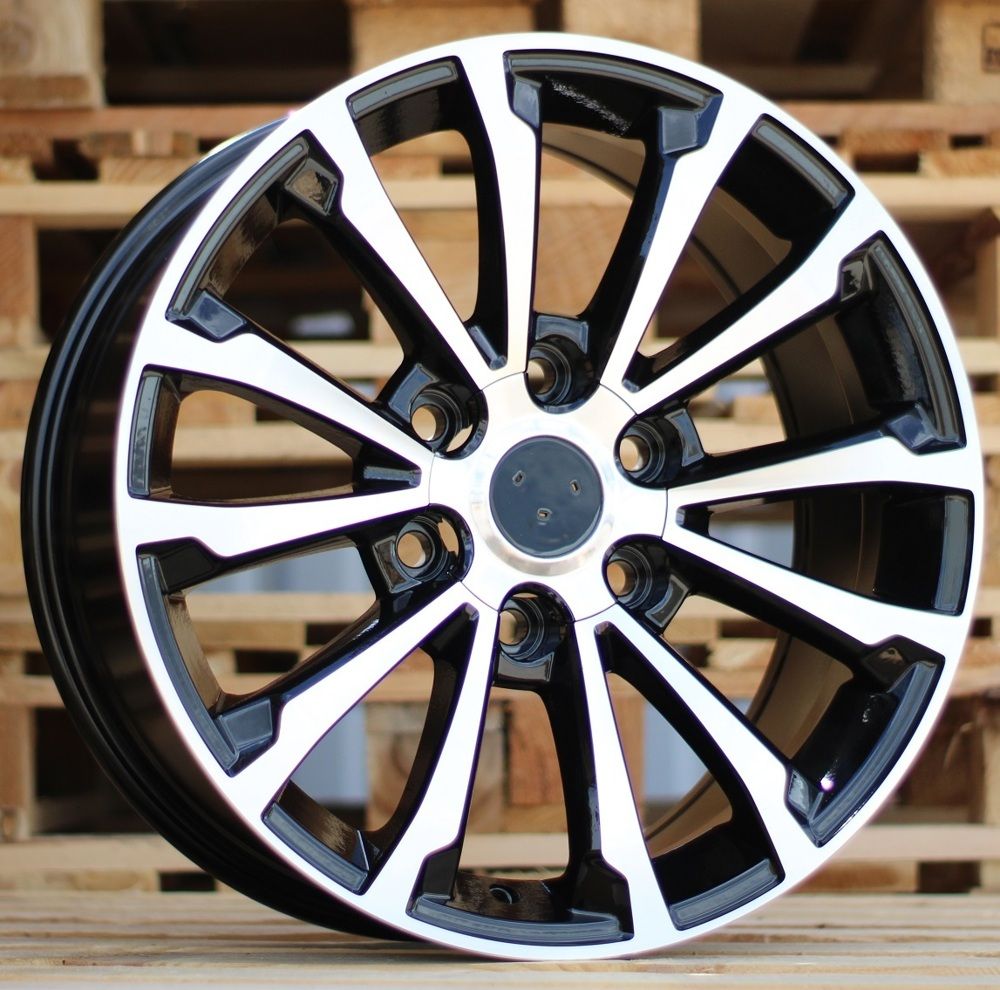  R17x7.5 6X139.7 ET 25 106.1 B1353 Black Polished (MB) For TOYOT (R) 7.5x17 ET25 6x139.7