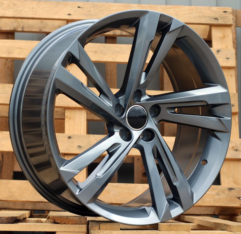 R20x8.5 5X112 ET 38 57.1 A5891 Grey (GR) For VW (P) 8.5x20 ET38 5x112