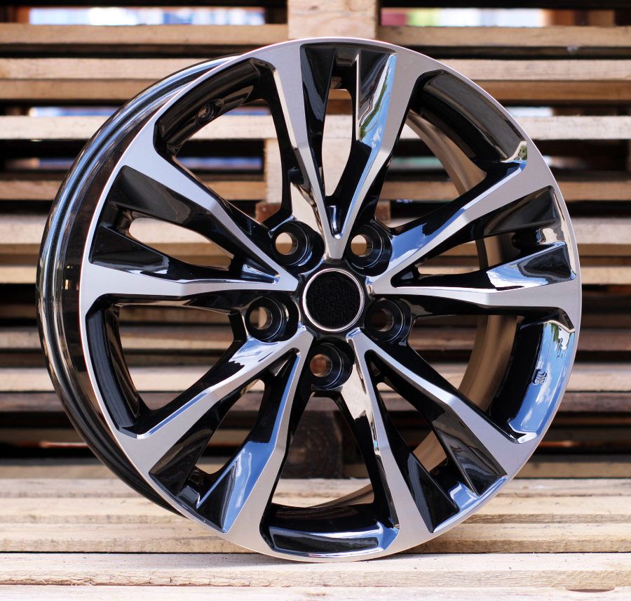  R17x7 5X114.3 ET 40 60.1 A5499 (BY1784) Black Polished (MB) For TOYOT (Z4) 7x17 ET40 5x114.3