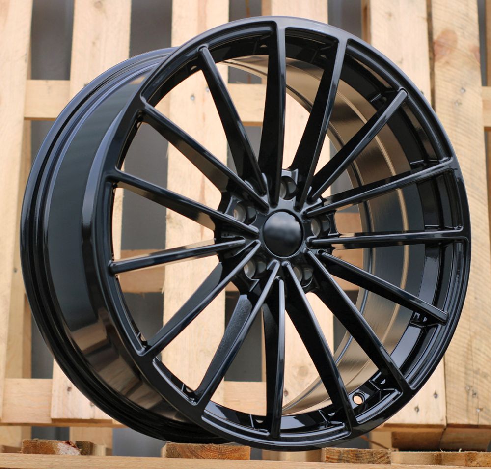  R19x8 5X112 ET 45 57.1 I0383 Satin Black (SB) For VW (K3) 8x19 ET45 5x112