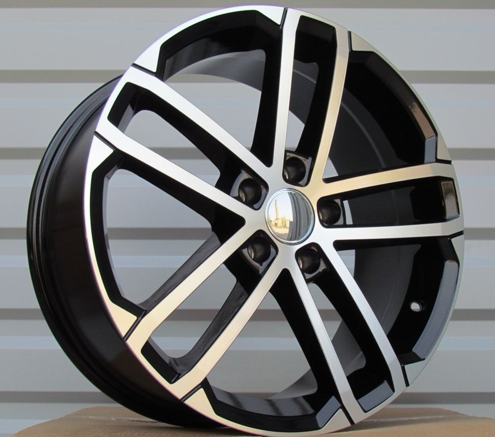  R18x7.5 5X112 ET 45 57.1 SK512 (D5508) Black Polished (MB) For SKODA (K3) 7.5x18 ET45 5x112