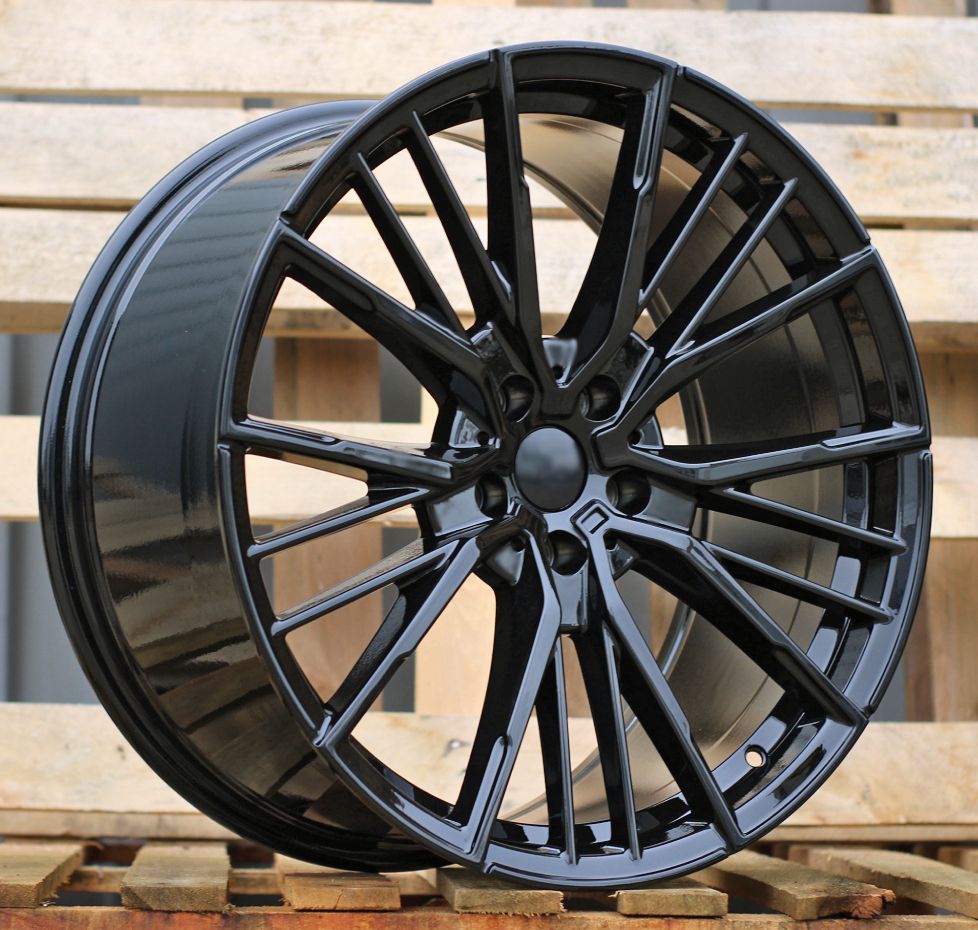  R20x8.5 5X112 ET 26 66.6 I5498 Black (BL) For BMW (K3) (Rear+Front) 8.5x20 ET26 5x112