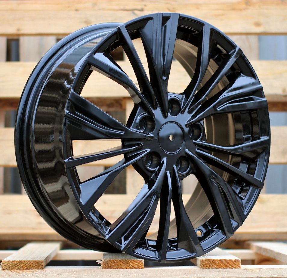 ALU PLATIŠČA R17x7 5X114.3 ET 35 66.1 FE224 (QC1550) Black (BL) For NISS (K7) (JUKE New Model) 7x17 ET35 5x114.3