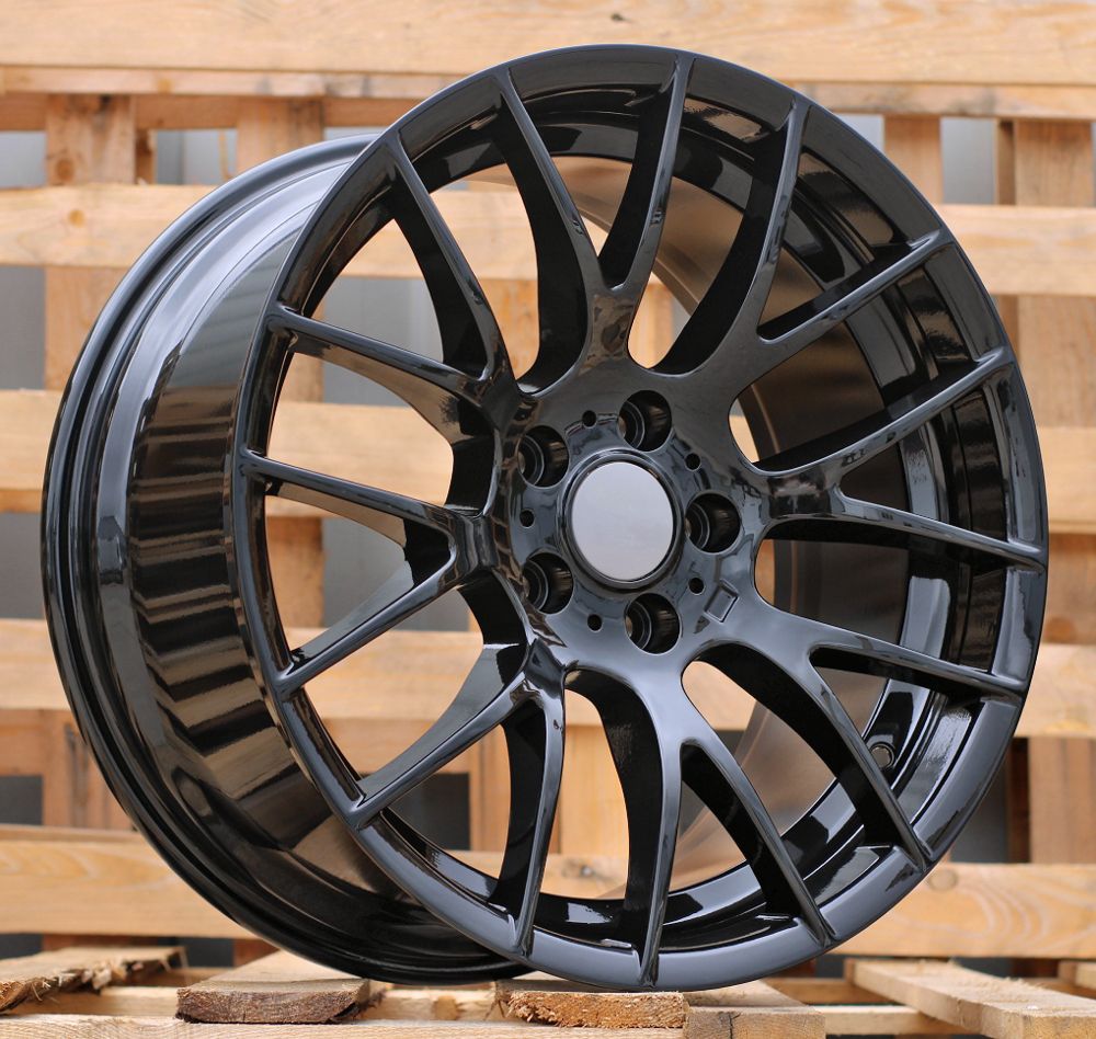  R19x8.5 5X120 ET 35 72.6 BY956 Black (BL) For BMW (P+Z3) (REAR+FRONT) 8.5x19 ET35 5x120