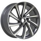  R18x8 5X112 ET 45 57.1 D2403 Black Polished (MB) For SKODA (Z4) (New Model) 8x18 ET45 5x112