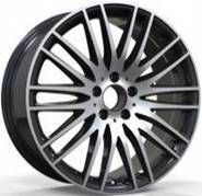 ALU PLATIŠČA R19x8 5X112 ET 32.5 66.5 FBX244 Black Polished (MB) For AUD (Z5) (HYBRID FORGED) 8x19 ET32.5 5x112