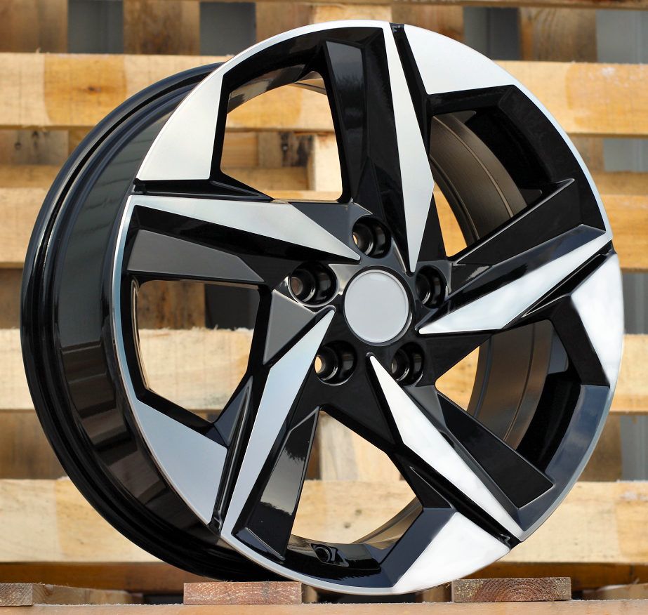  R17x7.5 5X114.3 ET 51 67.1 B1622 Black Polished (MB) For HYUND (Z1) 7.5x17 ET51 5x114.3