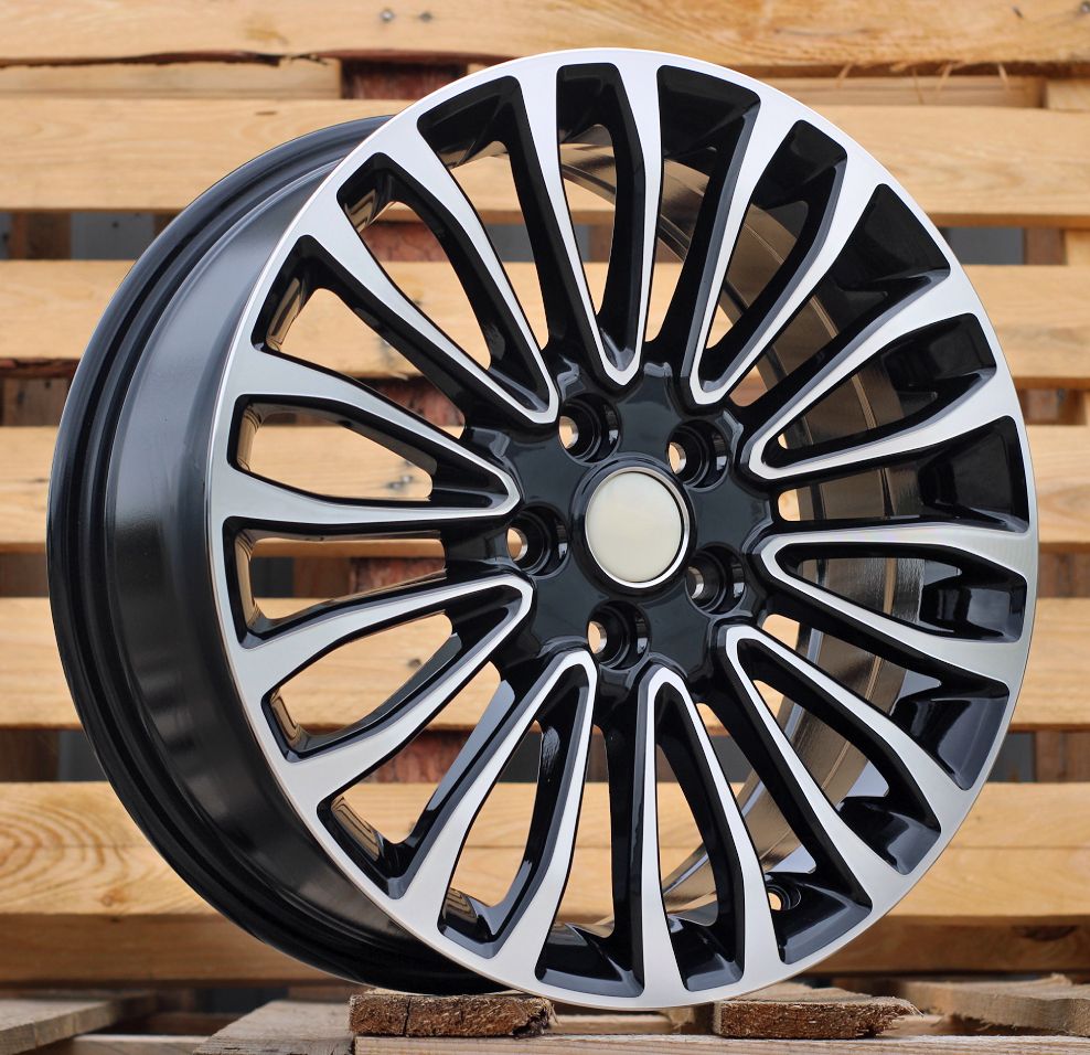  R17x7 5X108 ET 50 63.3 Y1158 Black Polished (MB) For FORD (L4) 7x17 ET50 5x108