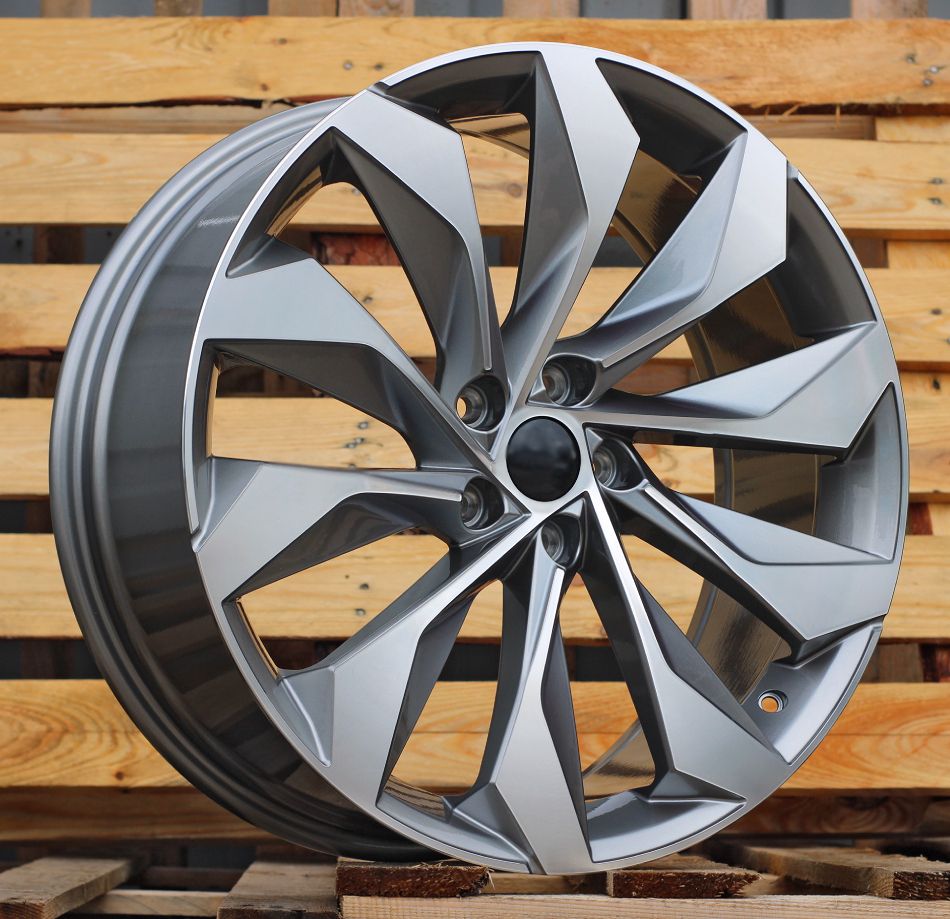  R19x8 5X112 ET 41 57.1 I1139 Grey Polished (MG) For SKODA (P2) (Kodiaq New Model) 8x19 ET41 5x112