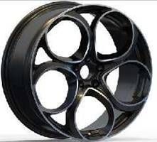  R18x8 5X110 ET 34 65.1 L2387 Black Polished Half Matt (MBHM) For ALFA (P1) 8x18 ET34 5x110