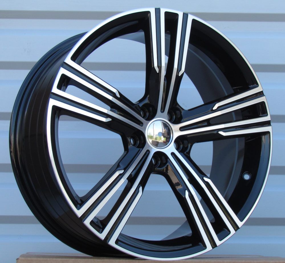 R19x8 5X108 ET 42 63.3 FE184 Black Polished (MB) For VOLVO (K7) 8x19 ET42 5x108