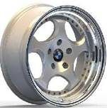 ALU PLATIŠČA R17x8.5 5X120 ET 25 74.1 L2384 Silver+Polished Lip (SP) For BMW (P1) 8.5x17 ET25 5x120