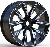  R21x8.5 5X112 ET 25 66.6 FBX144 Black Polished (MB) For BMW (Z5) (HYBRID FORGED (Rear+Front)) 8.5x21 ET25 5x112