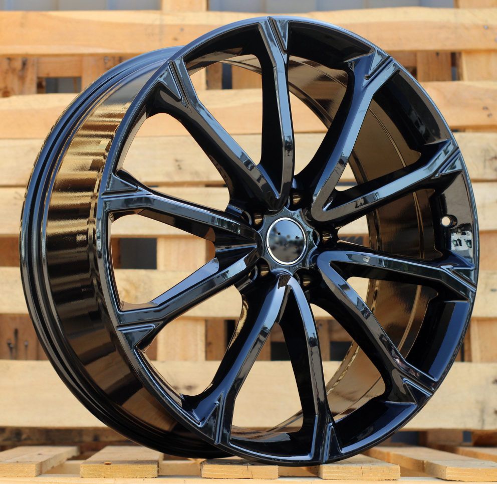  R21x8.5 5X112 ET 38 66.5 Y1197 Black (BL) For AUD (K2) (NEW Model) 8.5x21 ET38 5x112