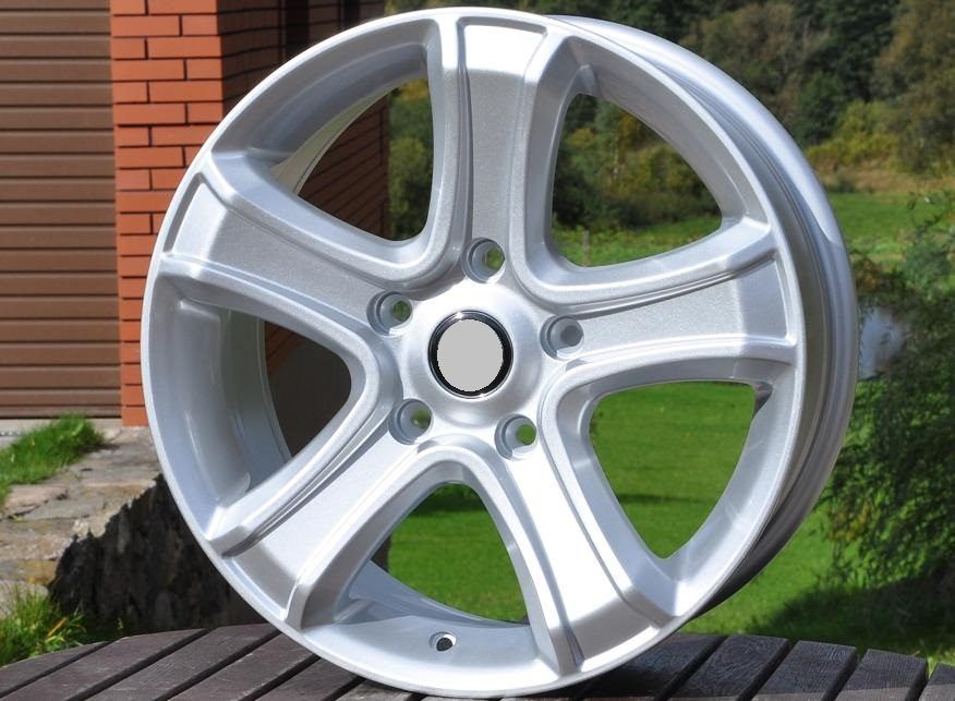  R17x7.5 5X130 ET 55 71.6 BK258 Silver (SI) VW (K7) (Touareg) 7.5x17 ET55 5x130