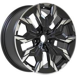  R18x8 5X112 ET 30 66.6 B1992 Black Polished (MB) For BMW (Z1) 8x18 ET30 5x112