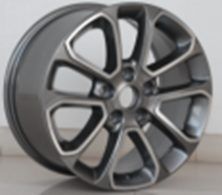 ALU PLATIŠČA R18x8 5X127 ET 50 71.5 I5319 Black Polished (MB) For JEEP (P1) 8x18 ET50 5x127