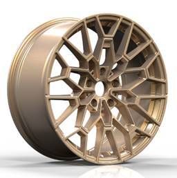 ALU PLATIŠČA R19x9 5X112 ET 40 66.6 I0384 (3S1271) Bronze (YY) For BMW (P) (HYBRID FORGED Rear+Front) 9x19 ET40 5x112