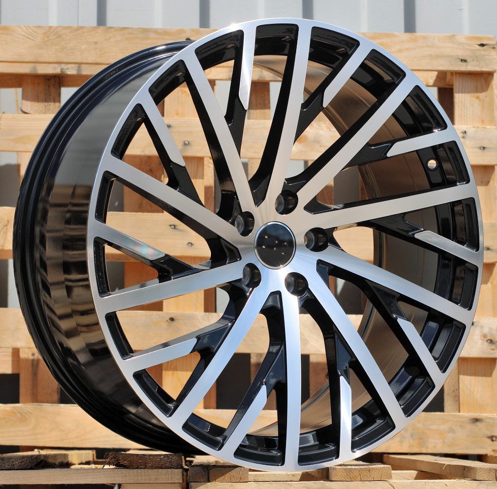 ALU PLATIŠČA R20x9 5X112 ET 35 66.5 I0368 Black Polished (MB) For AUD 9x20 ET35 5x112