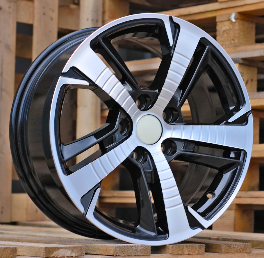  R16x7 4X108 ET 30 65.1 B5514 Black Polished (MB) For PEUG (R) 7x16 ET30 4x108