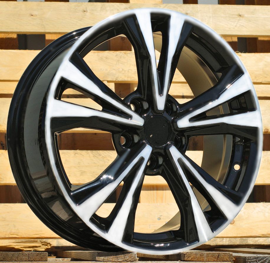  R18x7 5X114.3 ET 40 66.1 A5832 Black Polished (MB) For NISS (P) 7x18 ET40 5x114.3