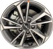 ALU PLATIŠČA R16x6.5 5X114.3 ET 50 67.1 B1134 Black Polished (MB) For KIA (D2) 6.5x16 ET50 5x114.3